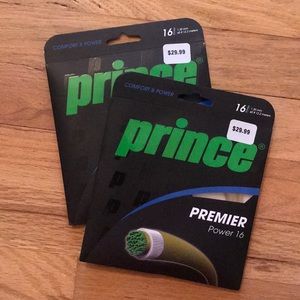 Prince Premier Power 16 tennis racquet strings